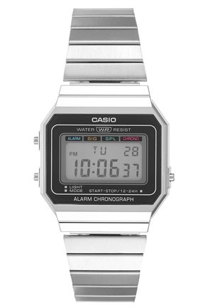 Montre à affichage digital - silver-coloured