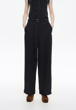 CAMPANA FLUIDO - Trousers - black