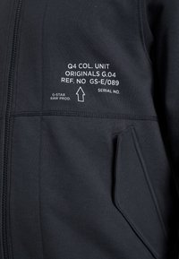 G-STAR TRACK - Camisola com fecho - heavy hodson legion blue