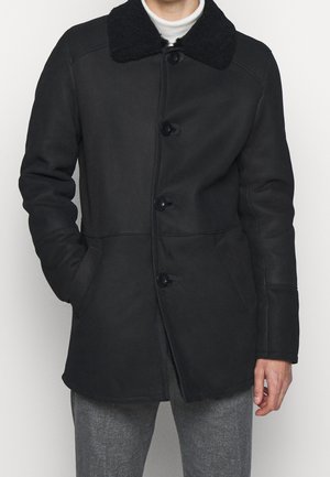 Lederjacke - black