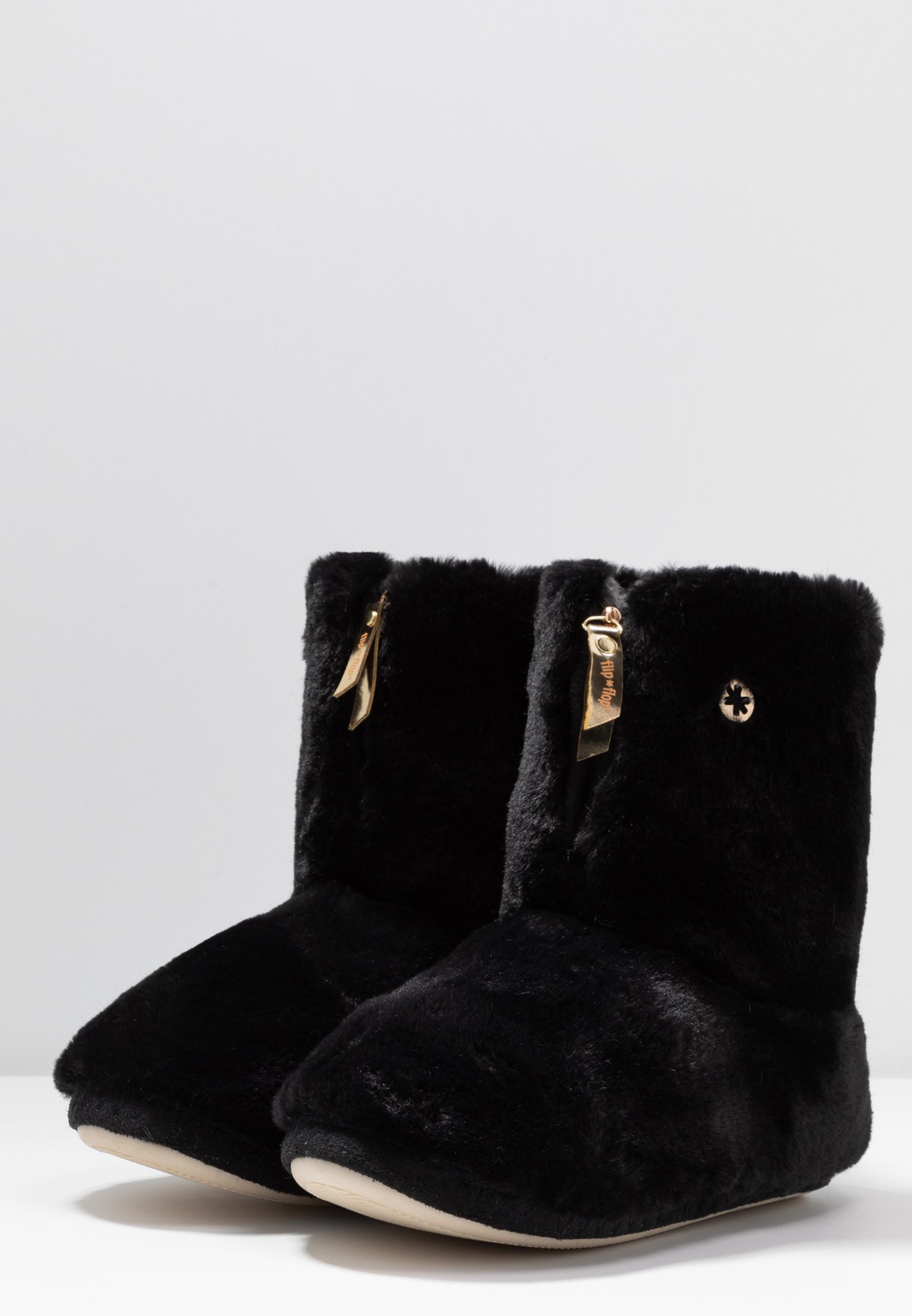 flip*flop YETI - Pantoffels - black/zwart - Zalando.nl