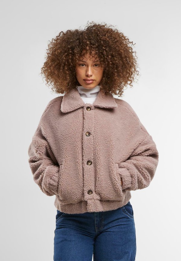 Fleecejacke - duskrose