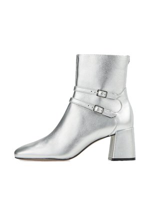 Bottines - argent