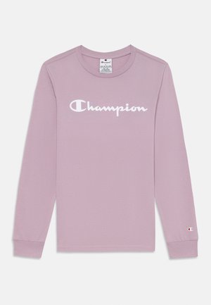 BASICS LONG SLEEVE SHIRT LARGE LOGO UNISEX - T-shirt à manches longues - lilac