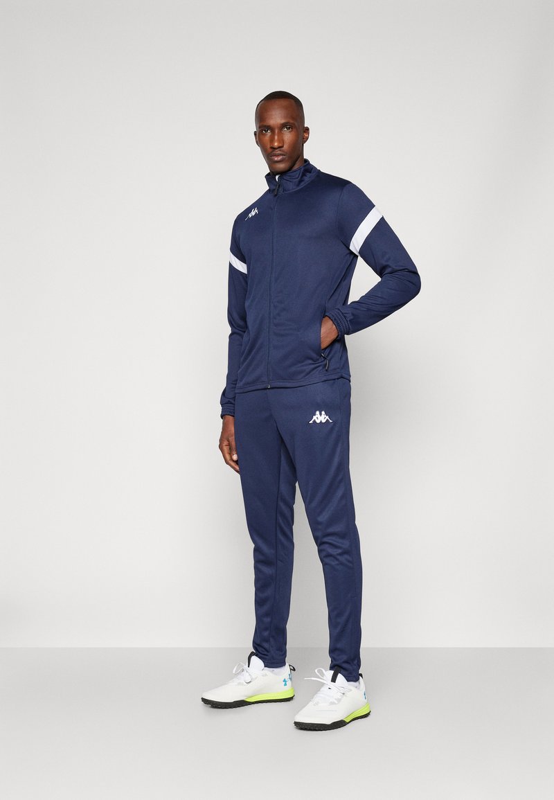 Kappa - Tracksuit - blue marine/white, Enlarge