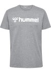 T-Shirt print - grey melange