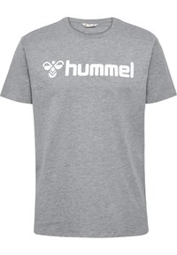 Hummel - T-Shirt print - grey melange Thumbnail-Bild 1