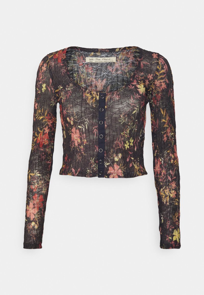 Free People Blouse blauw Free People Blouse blauw