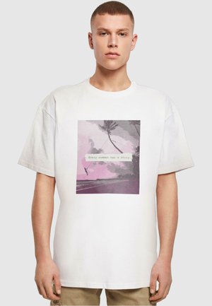 EVERY SUMMER HAS A STORY HEAVY  - T-shirt imprimé - white