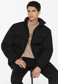 Harlem Soul MADI-SON PUFFER - Winter jacket - black