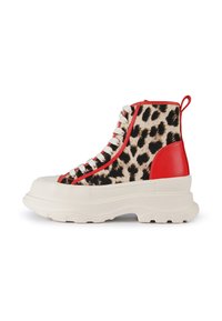 LOLA CASADEMUNT Botines con plataforma - red