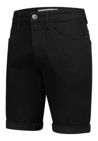 INCADEN - Shorts vaqueros - ultra black