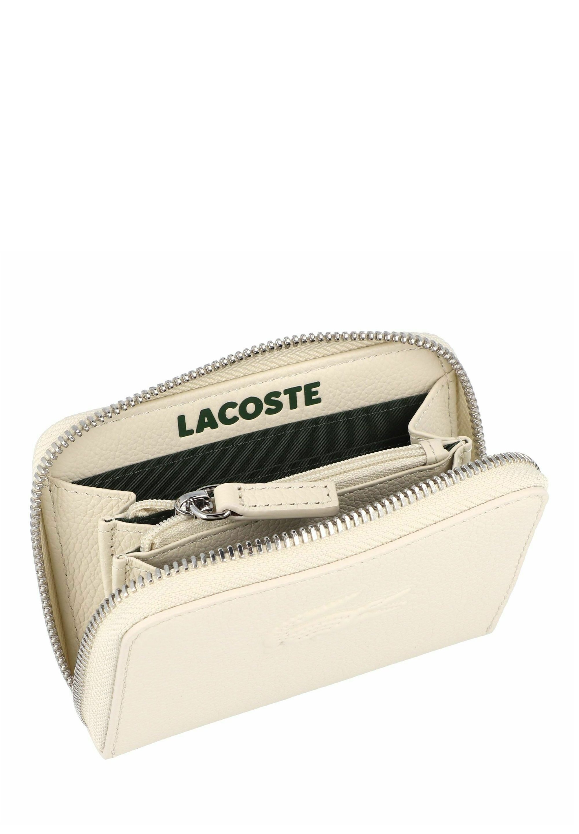 ★LACOSTE★ Women's City Court Coin Zip Around Wallet Beige Buy Brown Wallets for Women by Lacoste Online | Ajio.com