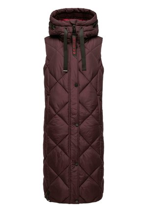 SCHNUCKEL - Waistcoat - wine