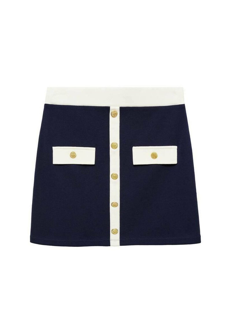 Mango Minirok koningsblauw Mango Minirok koningsblauw