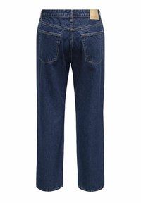 Only & Sons Jean droit - dark blue denim