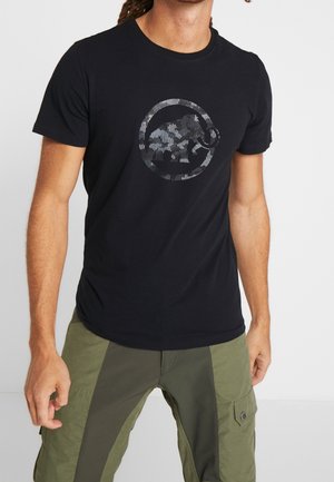 T-shirt con stampa - black