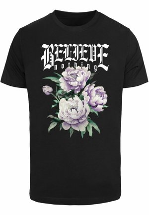 BELIEVE NOTHING  - T-shirts print - black