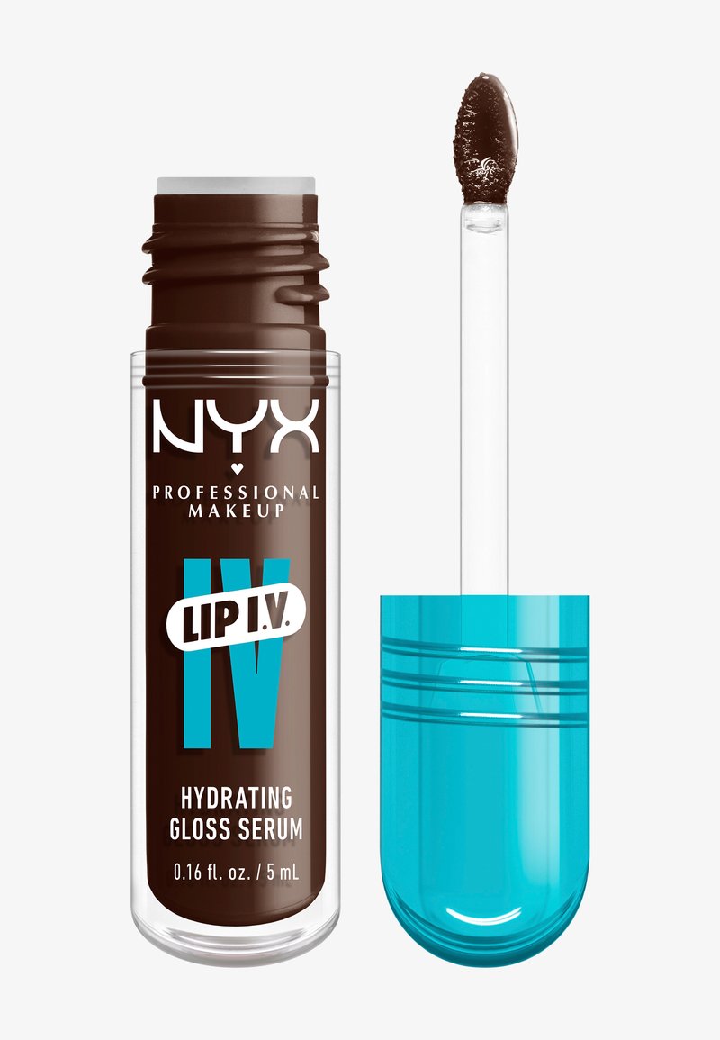NYX Professional Makeup - LIP IV HYDRATING GLOSS STAIN - Gloss - espresso soak, Agrandir