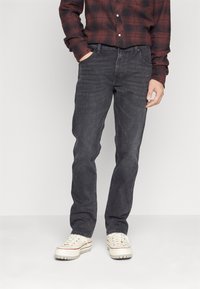 Wrangler - GREENSBORO - Jeans straight leg - thunder Miniatyrbild 1