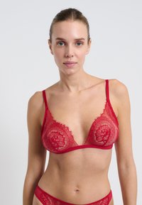 ICONIQUE - Triangel BH - red