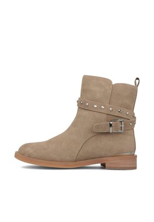 Botines camperos - marrón claro