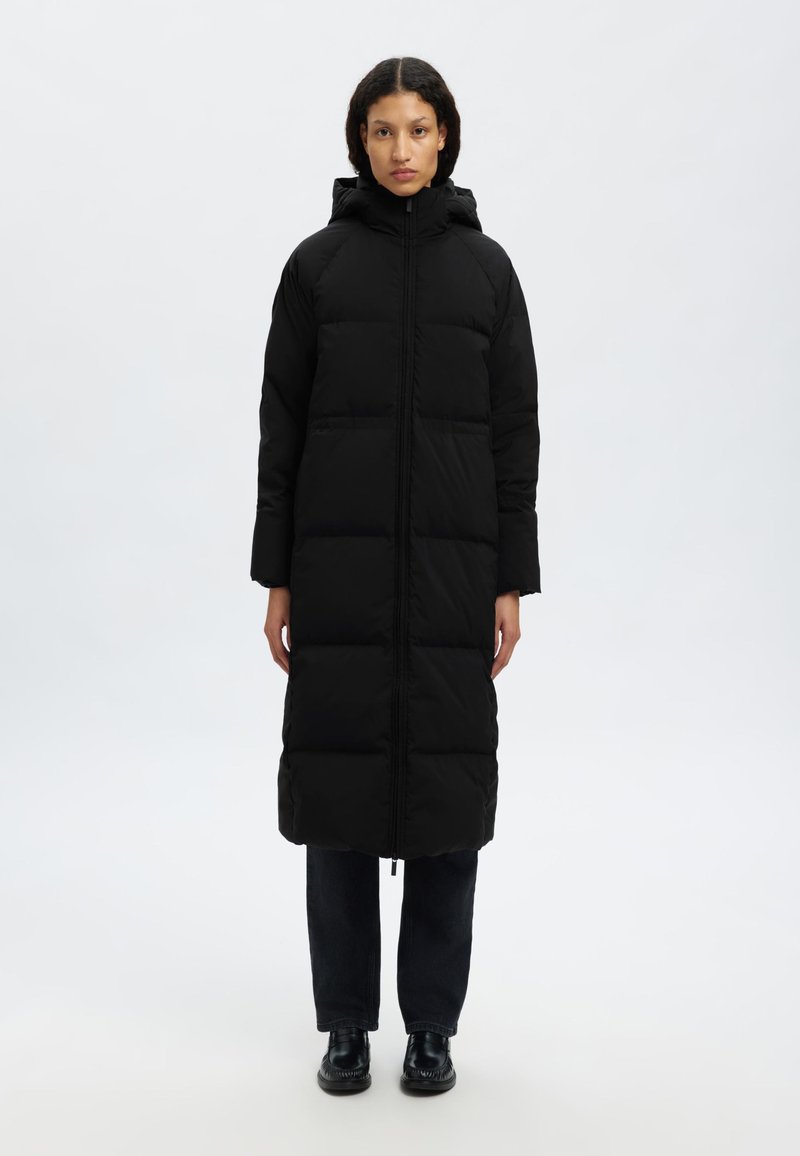 Selected Femme SLFMAYA LONG - Πουπουλένιο μπουφάν - black
