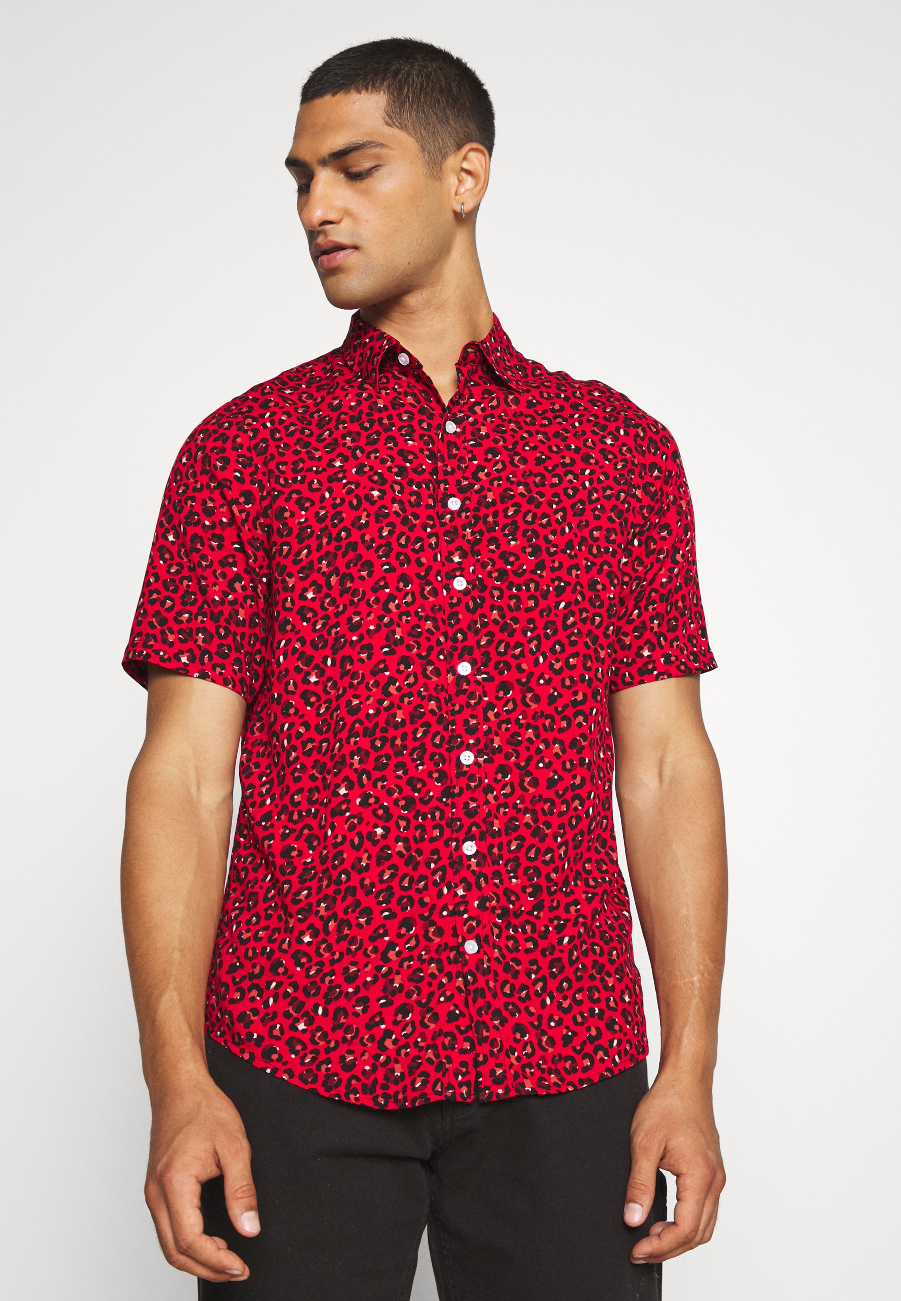 Denim Project GRANDE Skjorte red Zalando.no Denim Project GRANDE SHIRT Skjorte snake Zalando.no