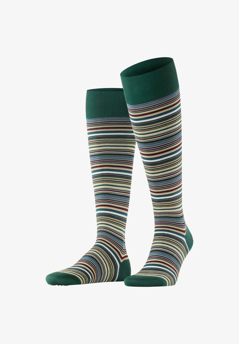 FALKE MICROBLOCK - Calzettoni - hunter green