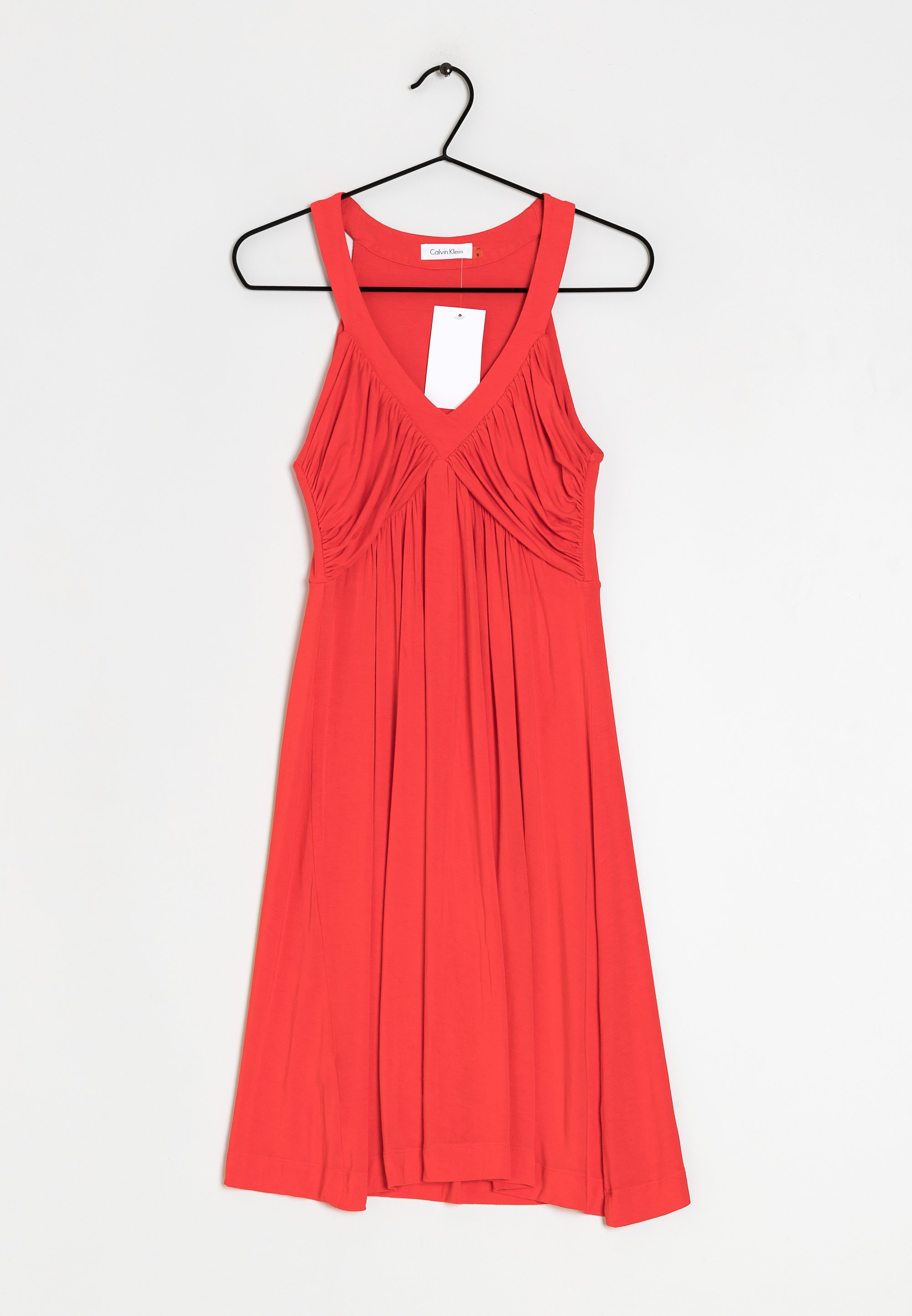 Calvin Klein Cocktail dress / Party dress - red - (Pre-owned) - Zalando Calvin Klein Cocktail dress / Party dress - red - (Pre-owned) - Zalando