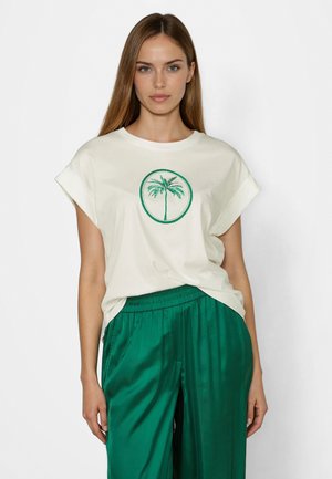 Marc Aurel, MARC AUREL SHIRT - T-Shirt print - off white
