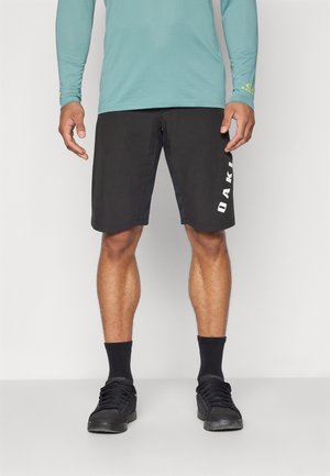 FREE RIDE LINED - Radlershorts - blackout
