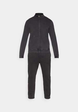 Champion WASH SWEATSUIT FULL ZIP SUIT SET - Trainingsanzug - black