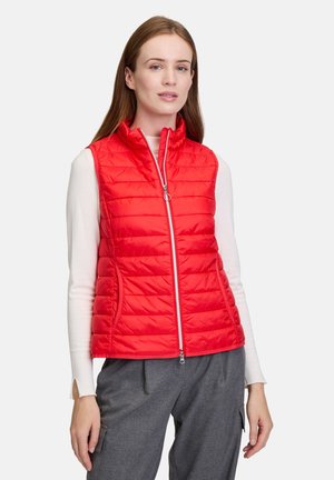 Betty Barclay STEPP MIT REISSVERSCHLUSS - Waistcoat - poppy red