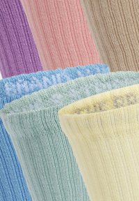 adidas Originals TR CREW S 6PACK - Nogavice - light blue/almost yellow/preloved purple/magic beige