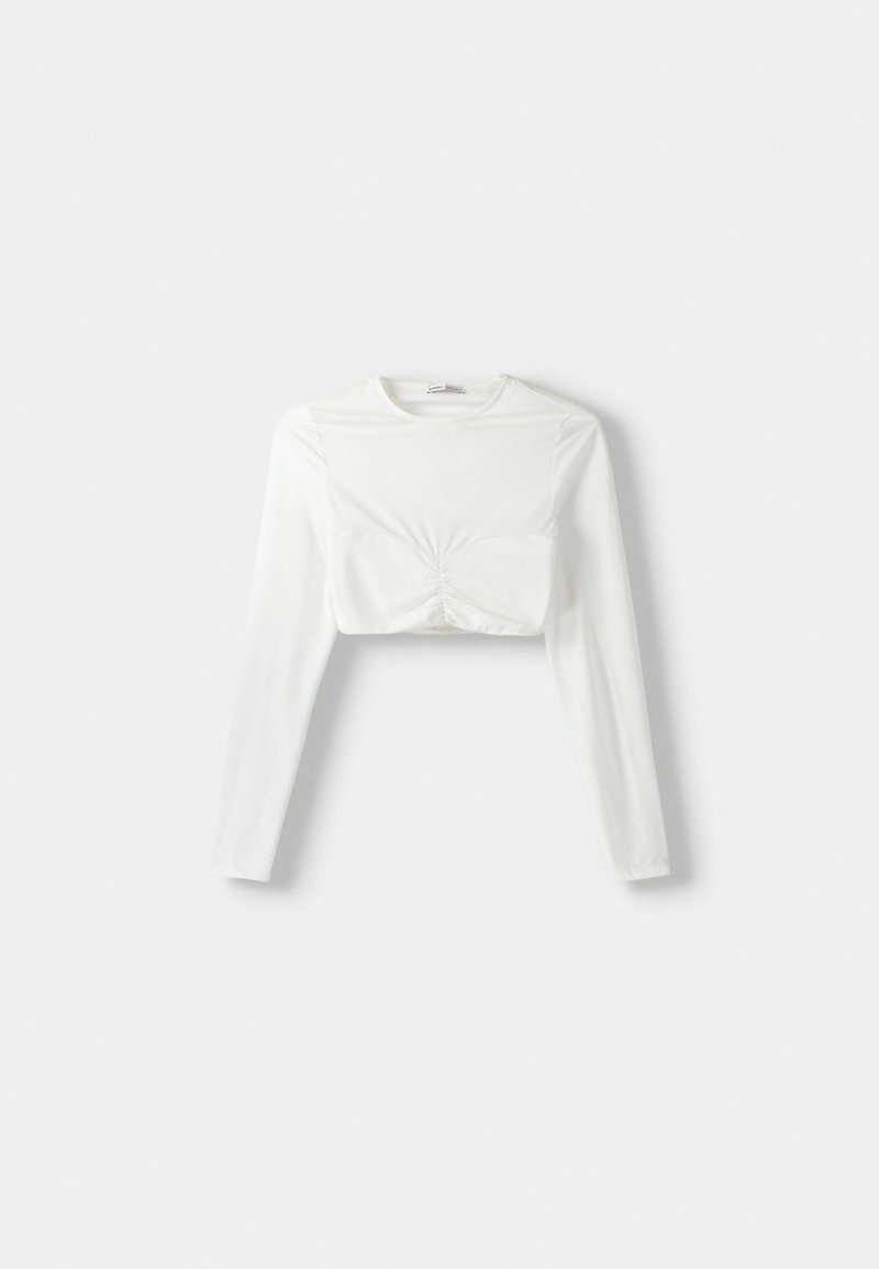 Bershka Longsleeve wit