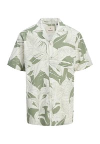 JPRBLUBAHAMAS PRINT RESORT SHIRT - Cămașă - hedge green