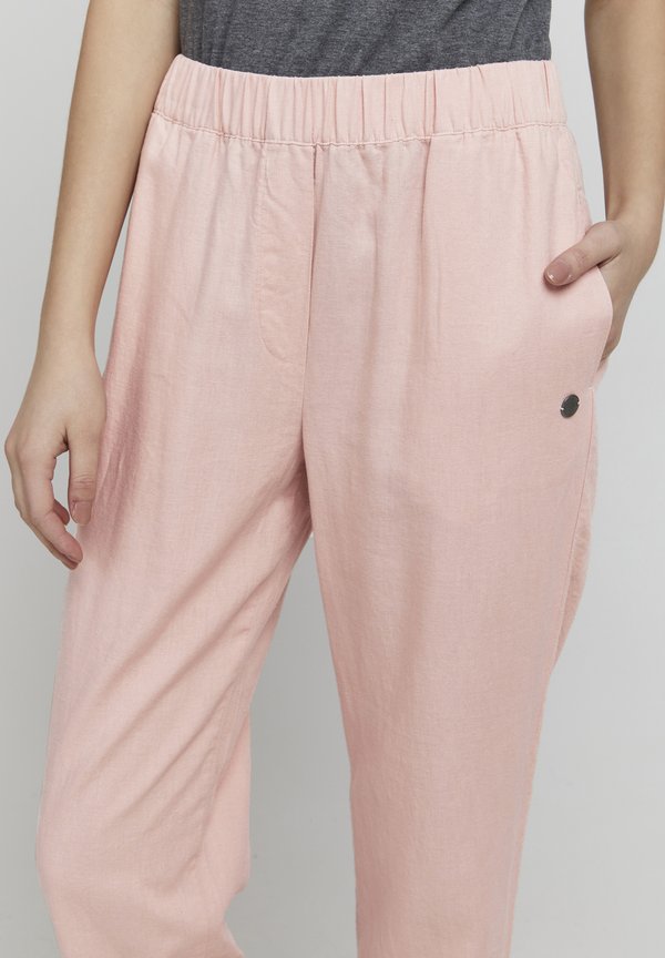 OXALFA LINEN MIX - Trousers - coral cloud4