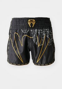 SERPENTI MUAY THAI SHORTS - Sports shorts - black/silver-coloured/gold-coloured