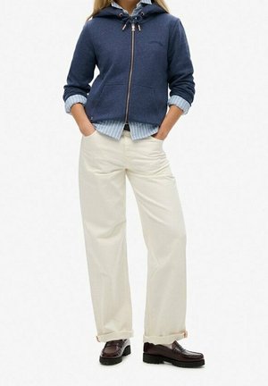 Sweater met rits - blue