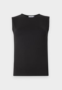 SMOOTH FITTED  - Top - black