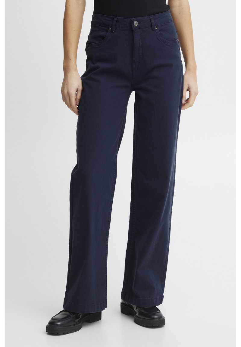 Fransa FRTWILL HANNA PA - Flared Jeans - navy blazer/blau - Zalando.ch