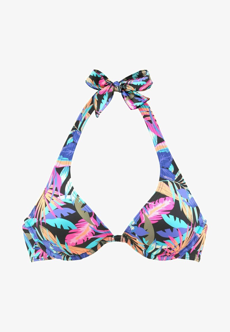 Bench Bikinitop - schwarzbedruckt