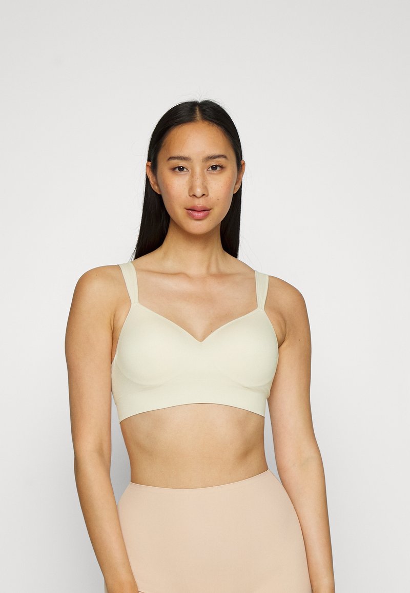 Lindex SOFIE - Kaarituelliset rintaliivit - light dusty beige