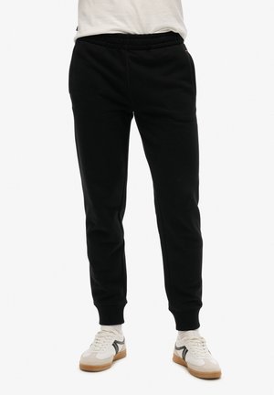 Superdry & Co ESSENTIAL LOGO JOGGERS - Pantaloni sportivi - black