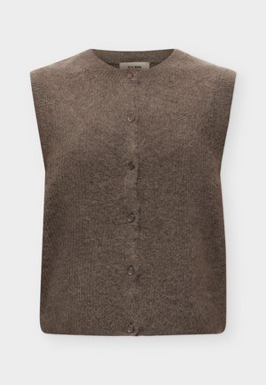 Mos Mosh, MMALMINE THORA KNIT VEST - Bodywarmer - berry