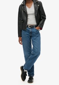 Superdry & Co Triko s potiskem - dark grey