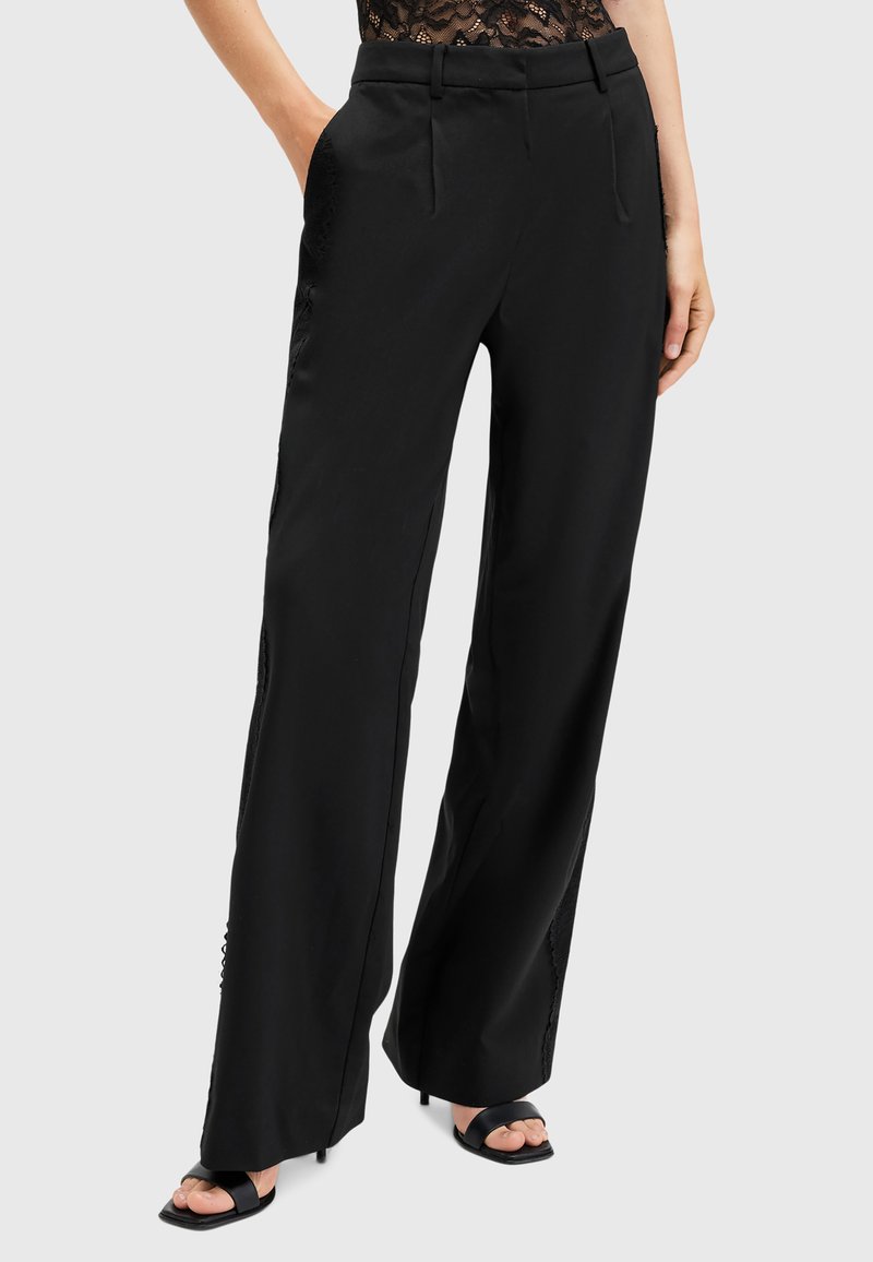 AllSaints LACEY  - Stoffhose - black
