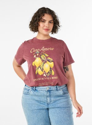 Zizzi T-shirts print - rot