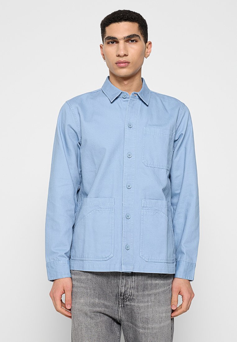 Hollister Co. Overhemd lichtblauw